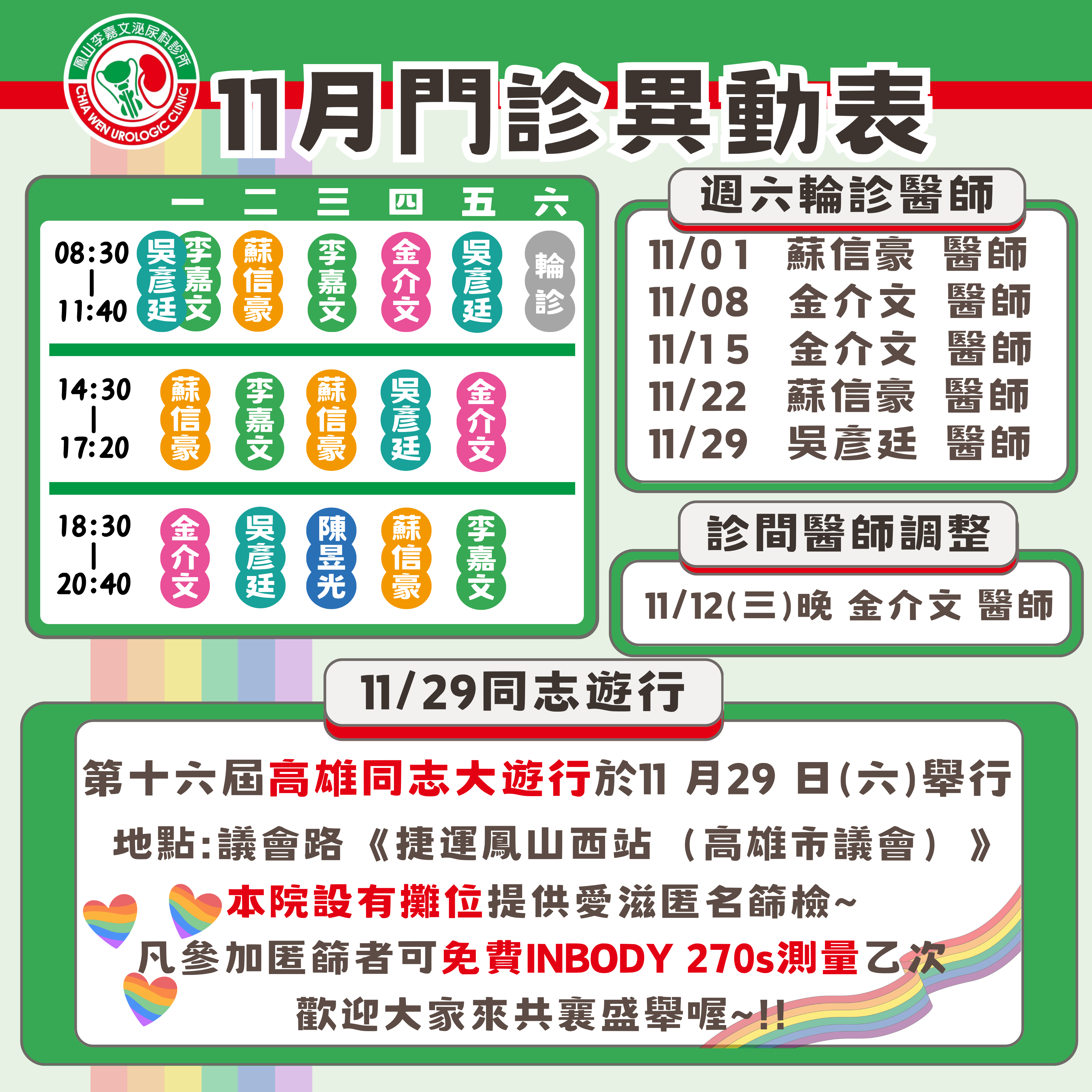 李嘉文泌尿科醫療團隊的最新公告 李嘉文泌尿科醫療團隊的最新公告圖片